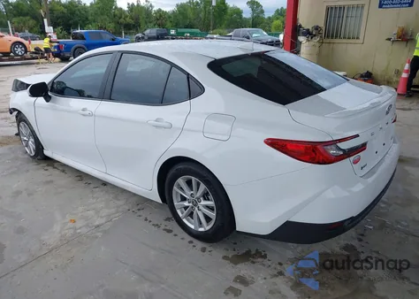2025 Toyota Camry Le из США, поврежденный, VIN 4T1DAACK2SU136266